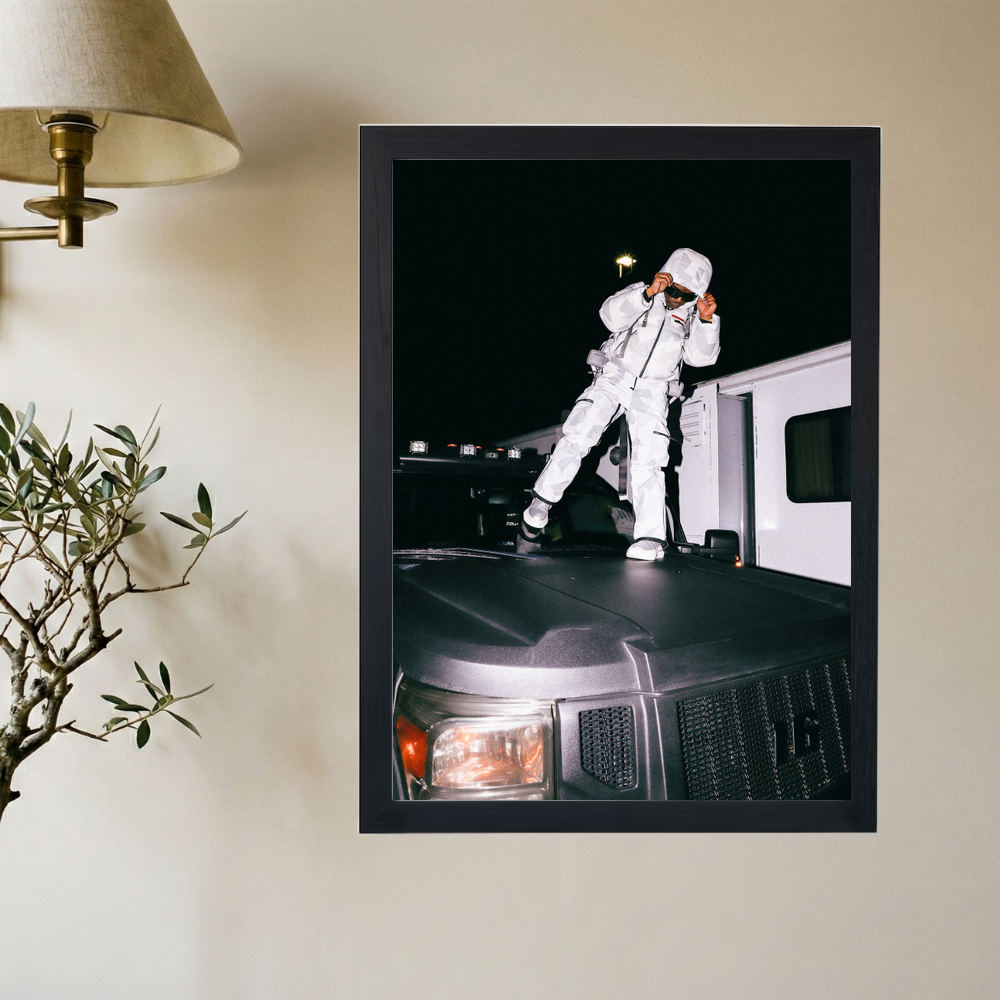 Lil Uzi Vert 'Rover' Poster - Mockup 2