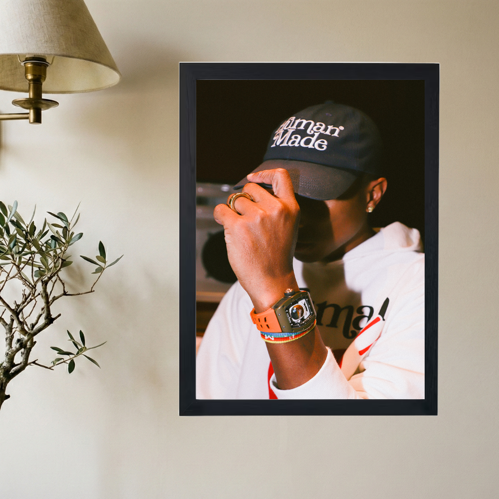 Pharrell Williams 'Richard Millie' Poster - Mockup 2