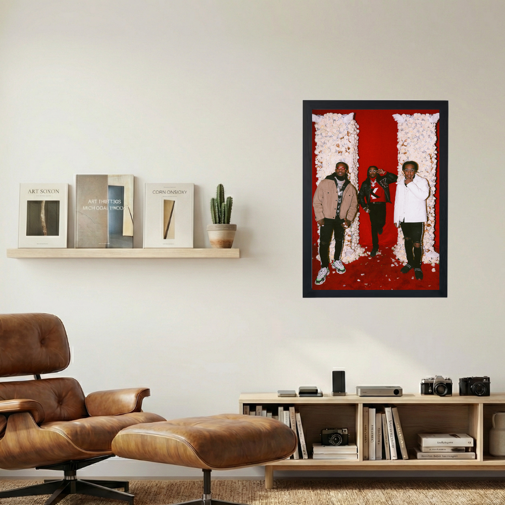 Migos 'Culture III Release' Poster - Mockup 1