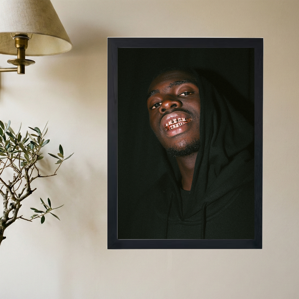 Sheck Wes 'Black Out' Poster - Mockup 2