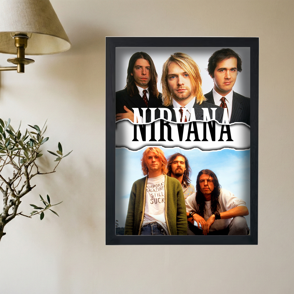 Nirvana 'Classic' Poster - Mockup 2
