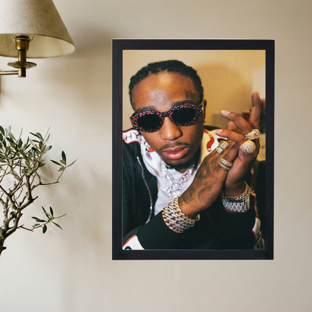 Quavo 'YRN' Poster - Mockup 2
