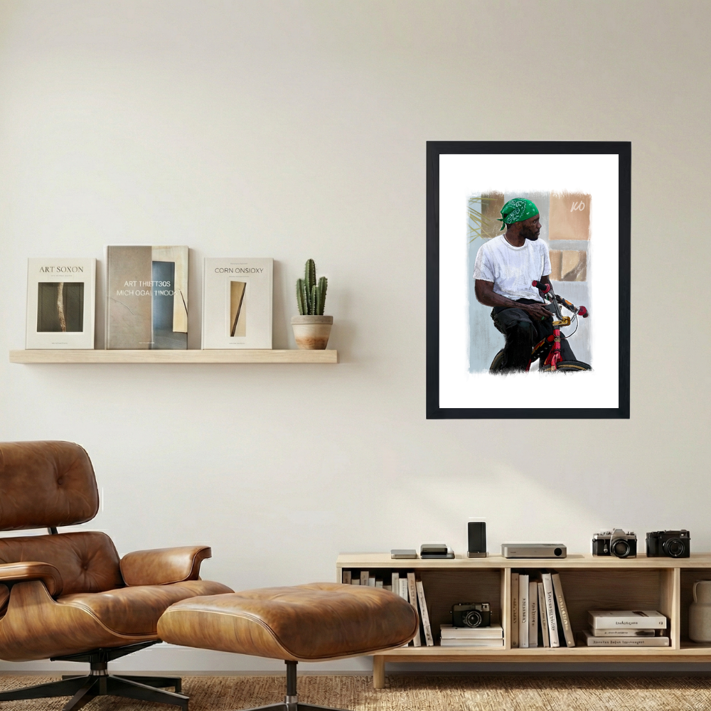 Frank Ocean 'MayBike' Poster - Mockup 1