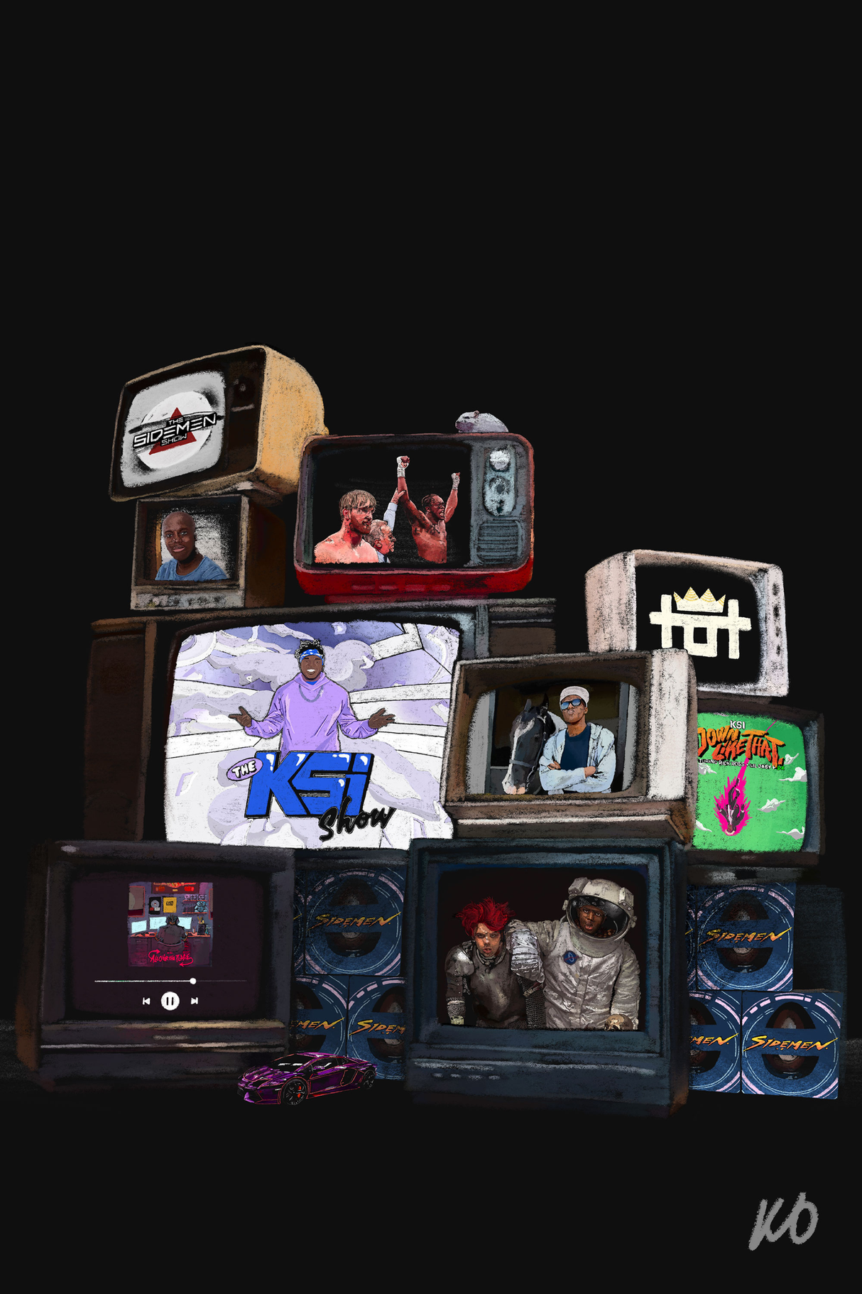 KSI 'Mr. Can Do It All' Poster
