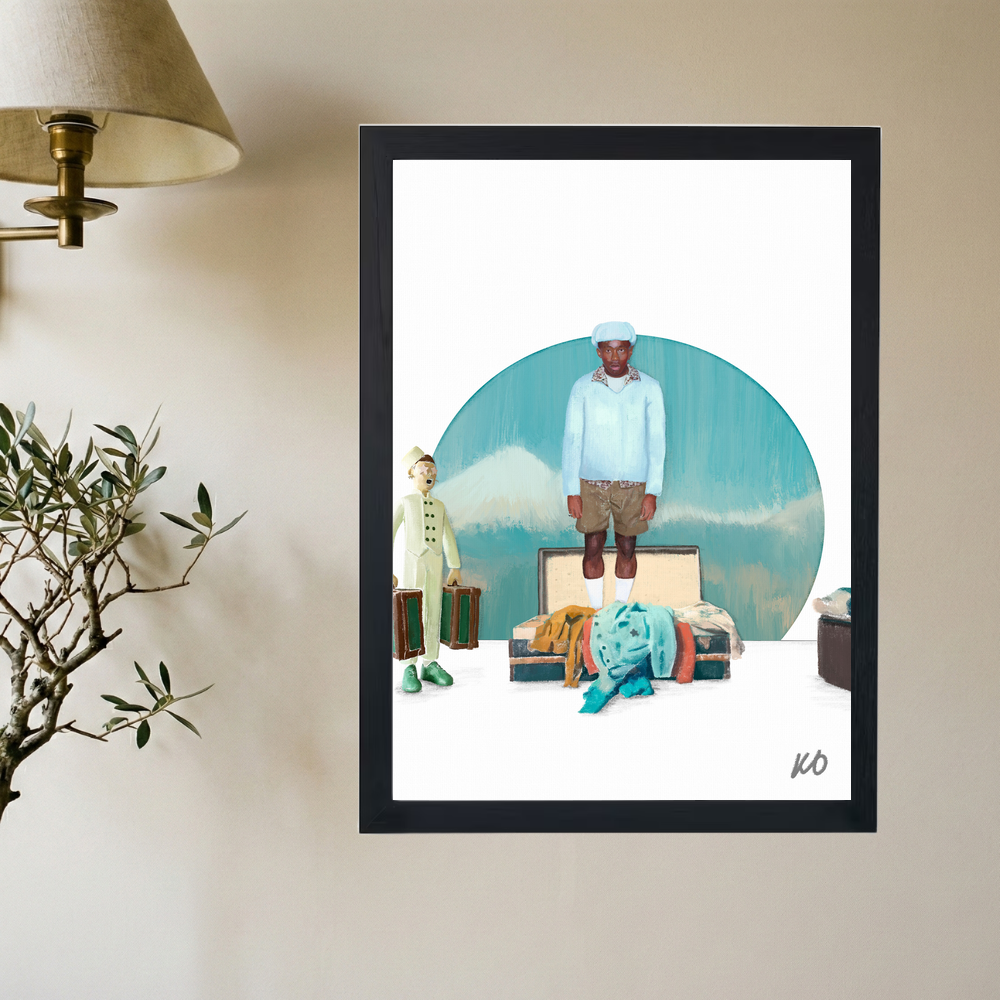 Tyler The Creator 'CMIYGL Duffel' Poster - Mockup 2