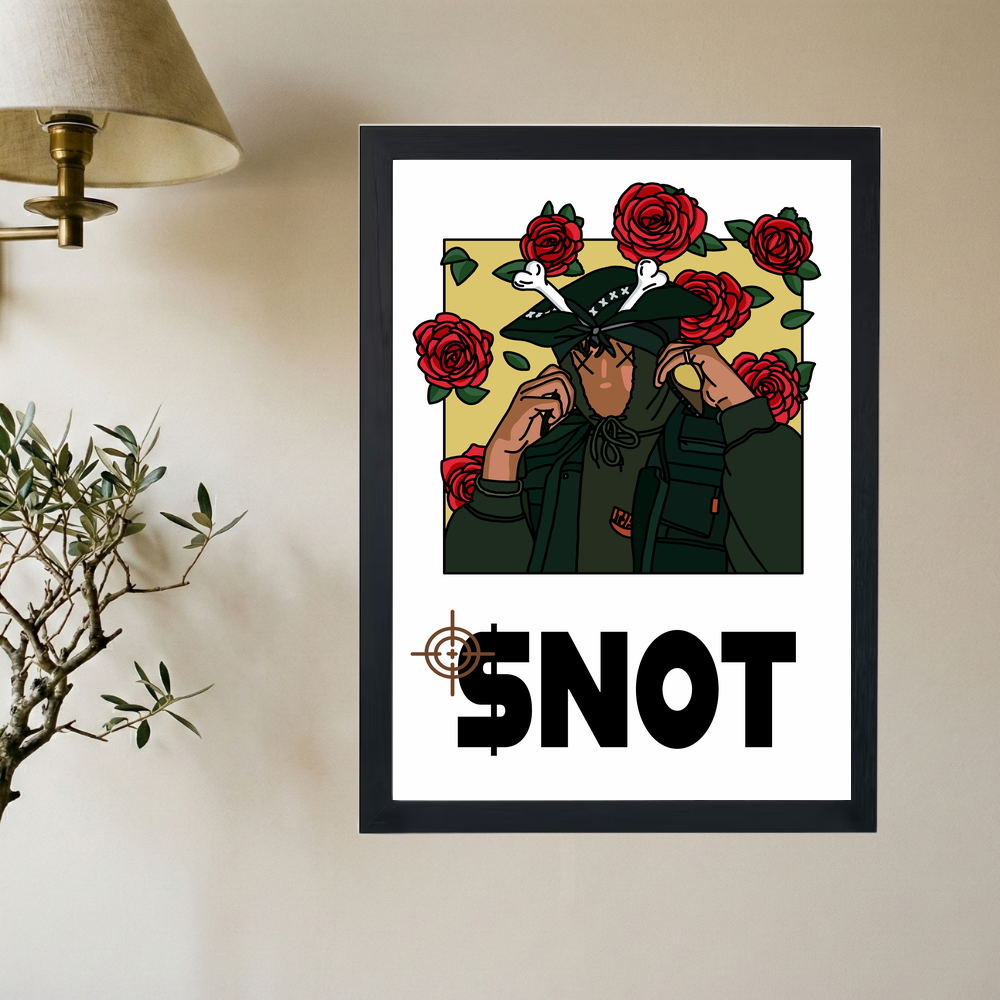 $NOT 'Tragedy' Poster - Mockup 2