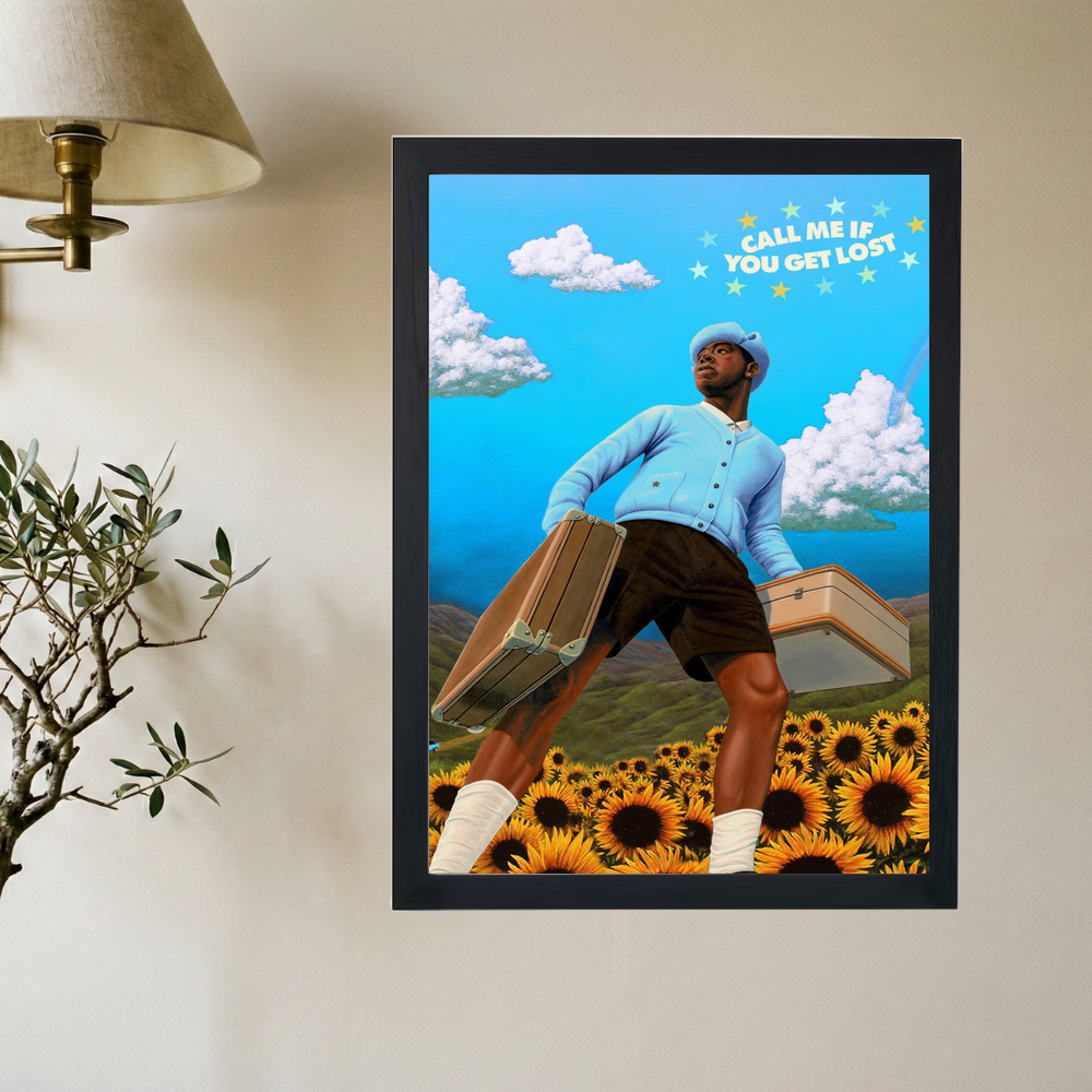 Tyler, The Creator 'CMIYGL x Flower Boy' Poster - Mockup 2