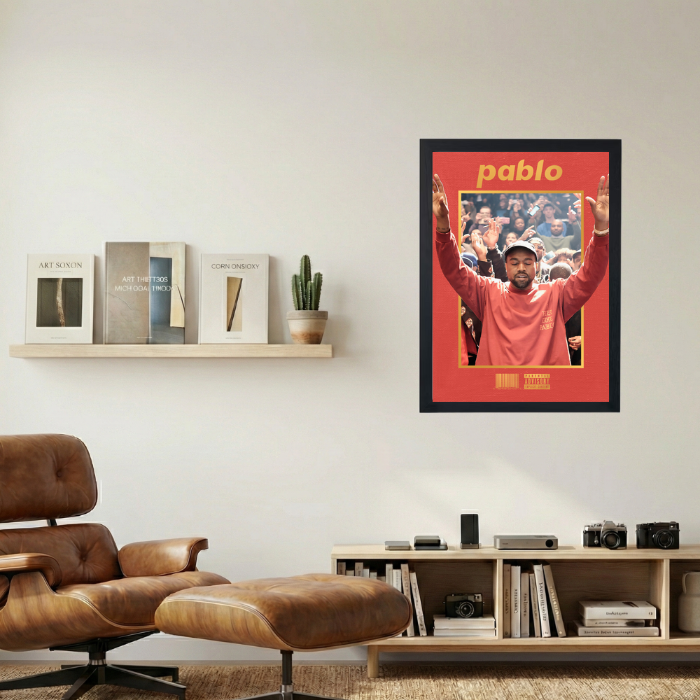 Kanye West x Blonde 'Pablo' Poster - Mockup 1