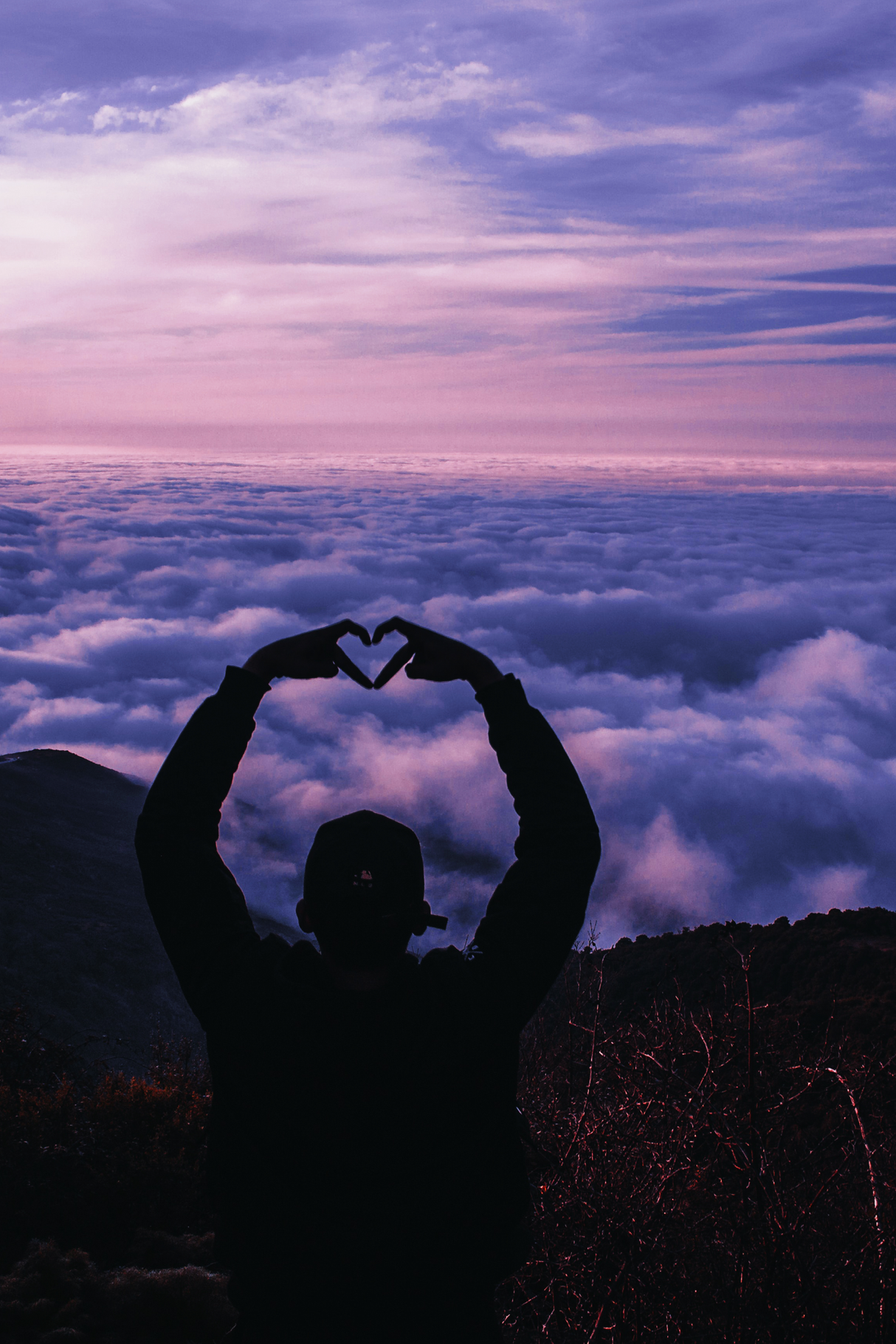 Mountain Top Cloudz Poster