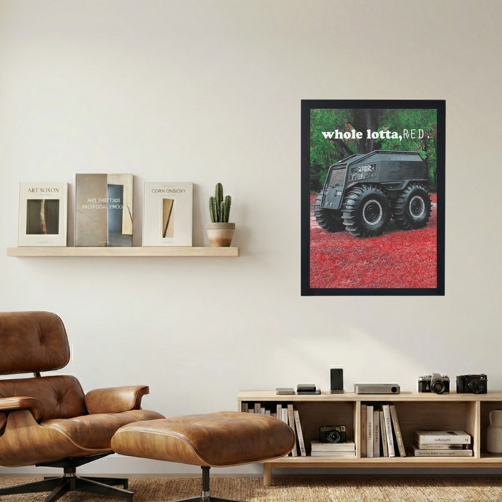 Playboi Carti 'New Tank' Poster - Mockup 1