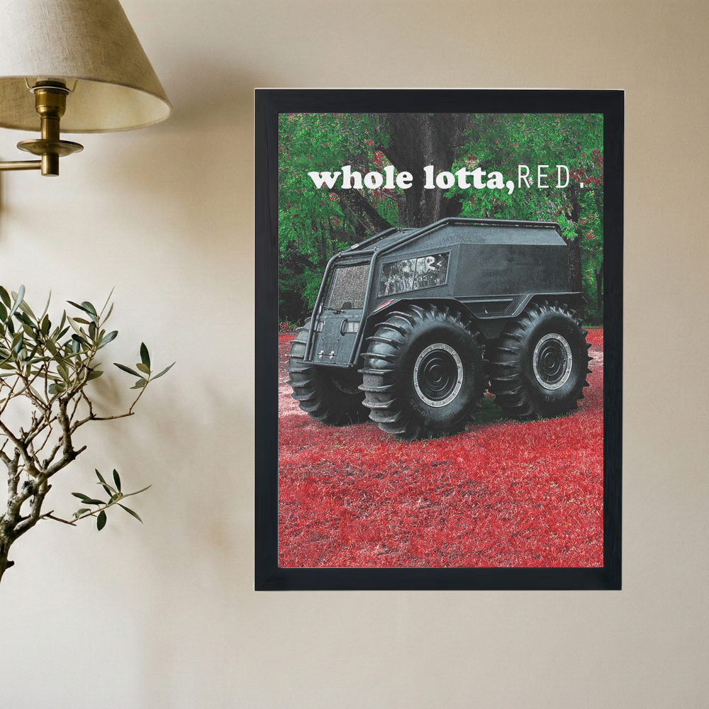 Playboi Carti 'New Tank' Poster - Mockup 2