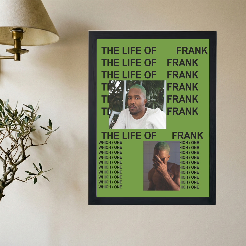 Frank Ocean 'Life Of' Poster - Mockup 2