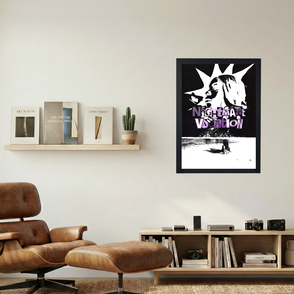 Rico Nasty 'Nightmare Vacation' Poster - Mockup 1