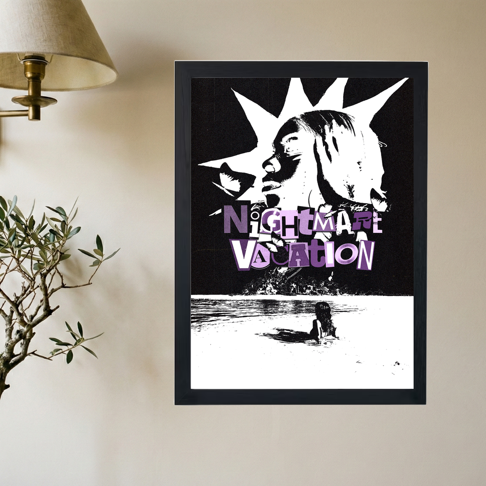 Rico Nasty 'Nightmare Vacation' Poster - Mockup 2