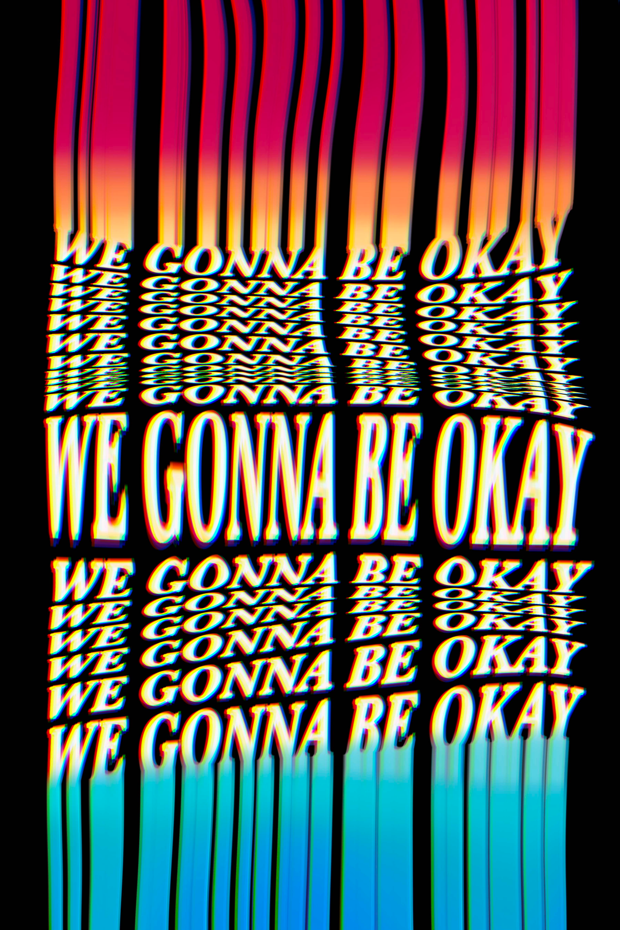 Kanye West 'We Gonna Be Okay' Poster