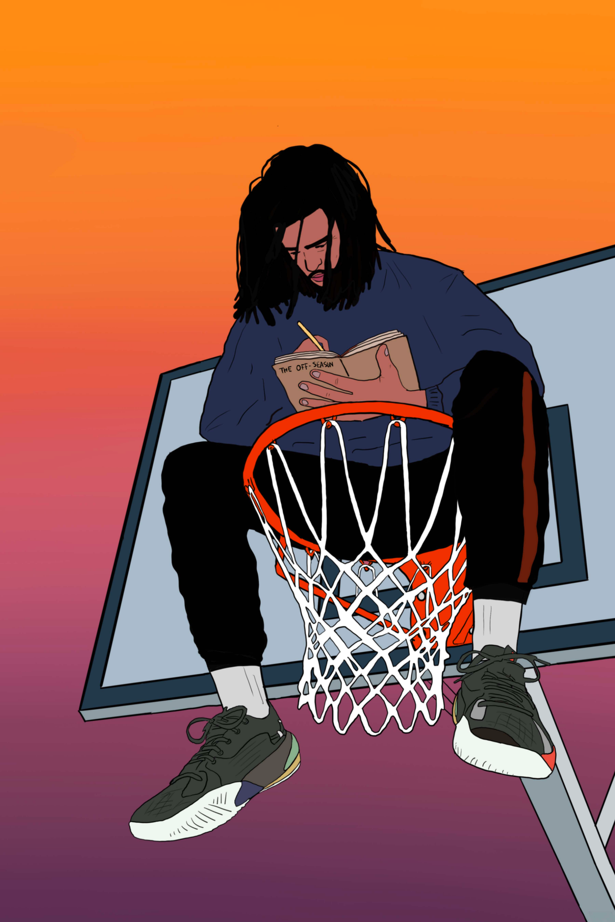 J Cole '2014 Off Season' Poster