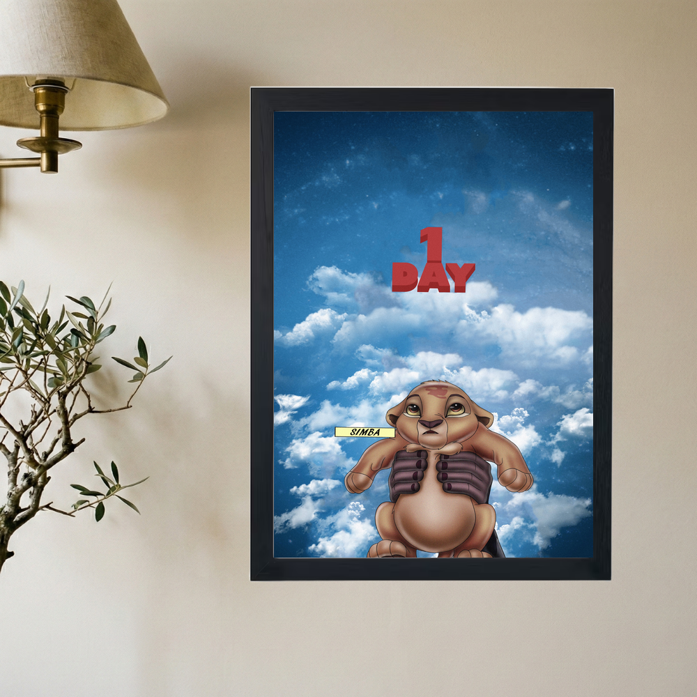 Lion King '10 Days Chano' Poster - Mockup 2