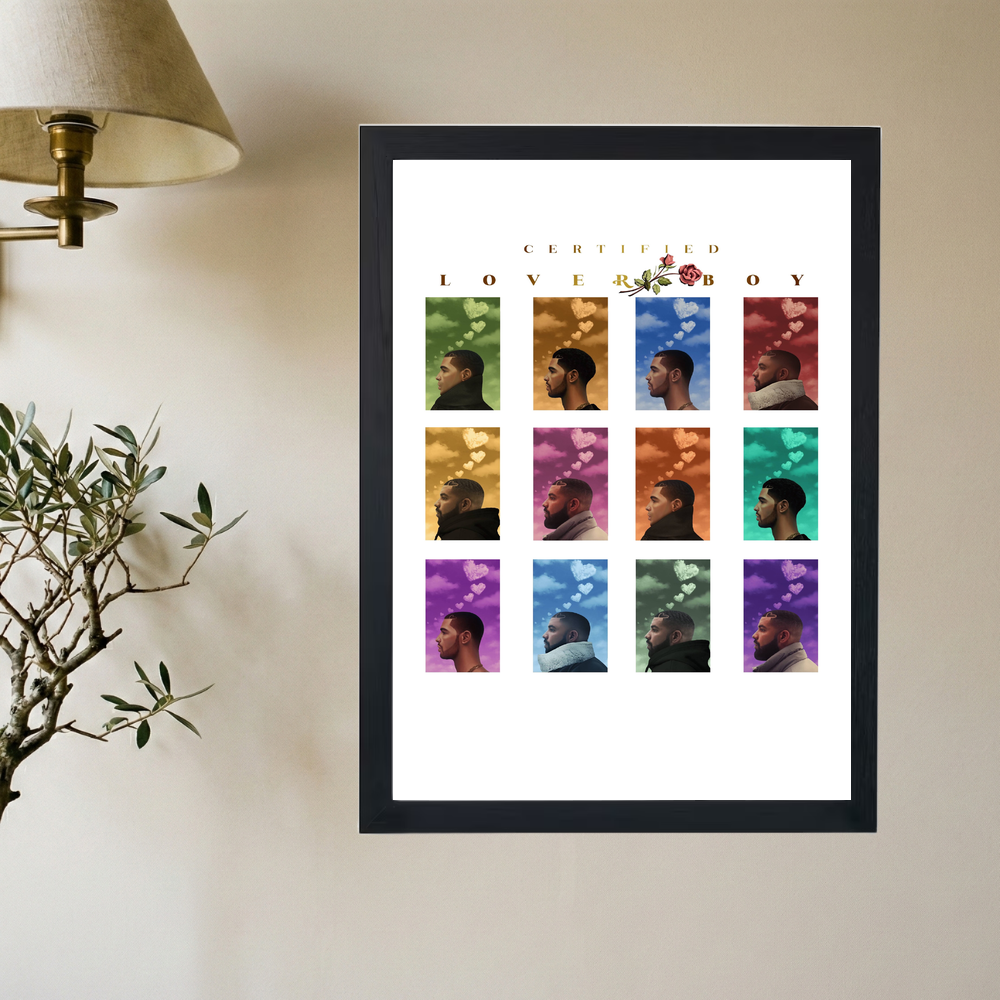 Drake 'CLB Deluxe' Poster - Mockup 2