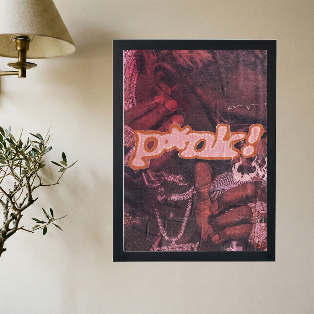 Young Thug 'P*NK' Poster - Mockup 2