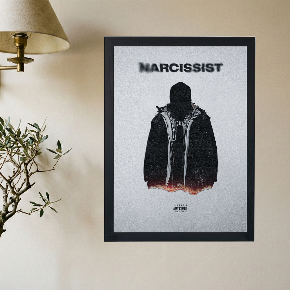 Playboi Carti 'Narcissist Hoodie' Poster - Mockup 2