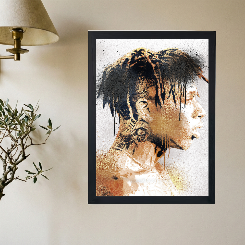 NLE Choppa 'Off the Grid' Poster - Mockup 2