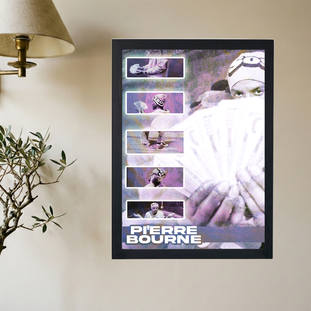 Pi'erre Bourne 'Life of X 5' Poster - Mockup 2