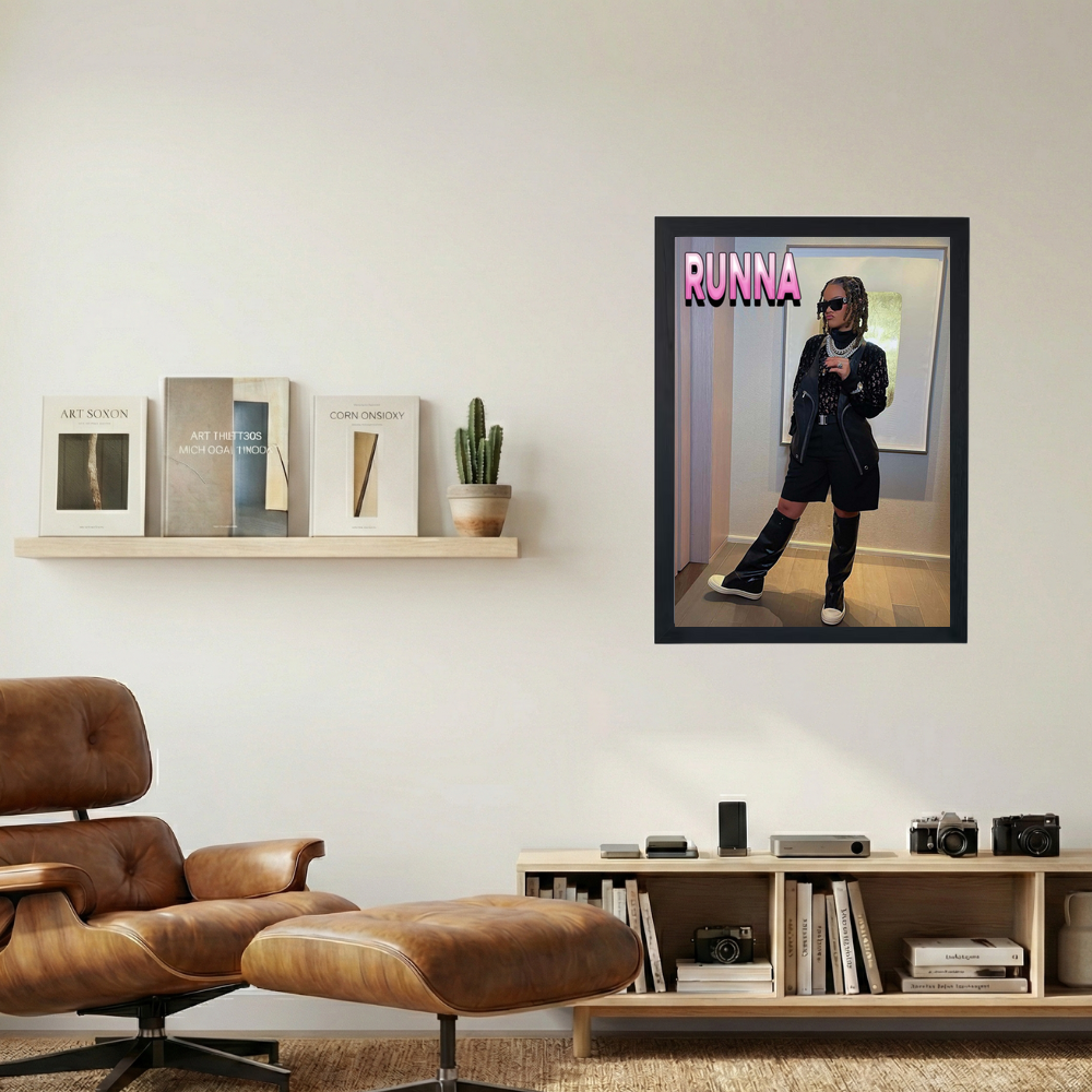 Gunna x Rihanna 'Runna' Poster - Mockup 1