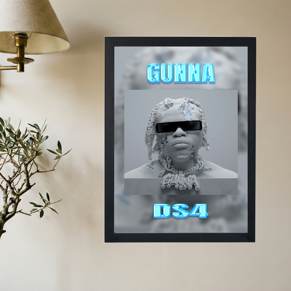 Gunna 'DS4 ' Poster - Mockup 2