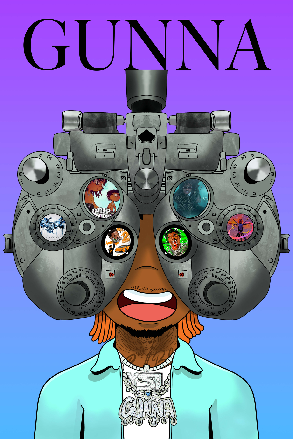 Gunna 'Day at the Optometrist' Poster