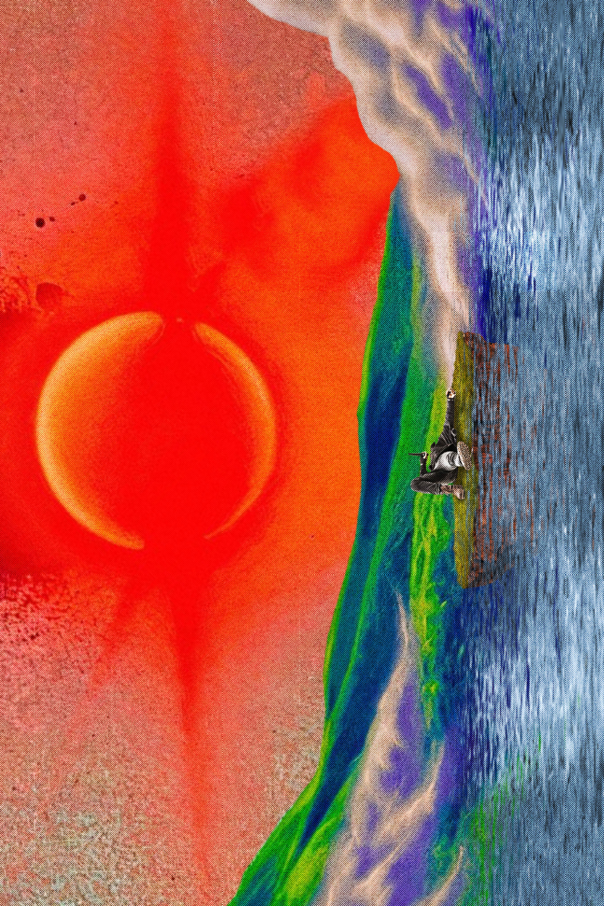 Kanye West 'DONDA ISLAND' Landscape Poster