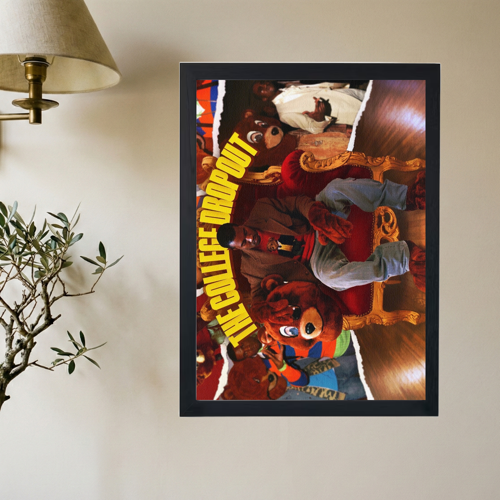Kanye West 'TCD Lifetime Collage' Poster - Mockup 2