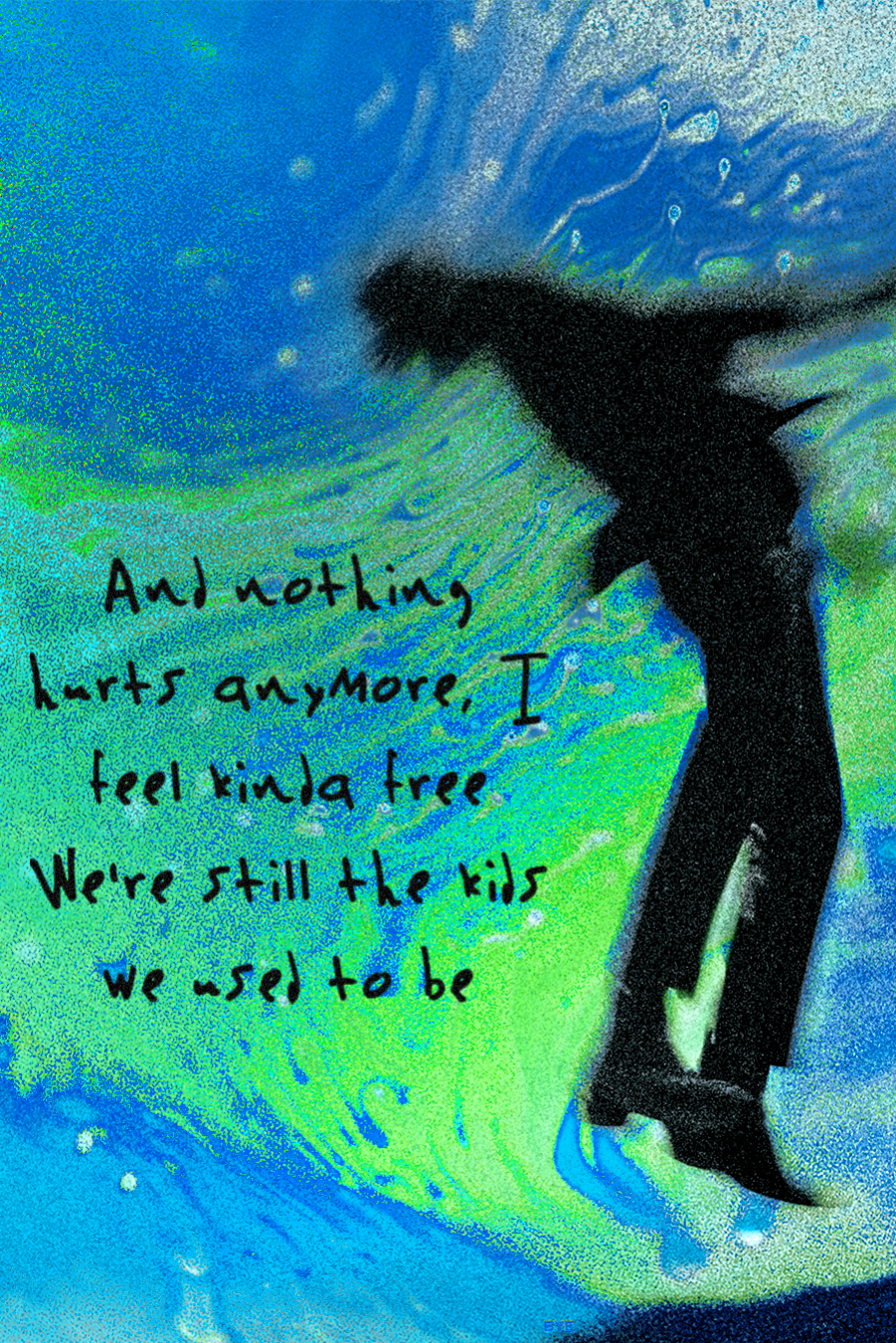 Kanye West 'Ghost Town Quoted' Poster