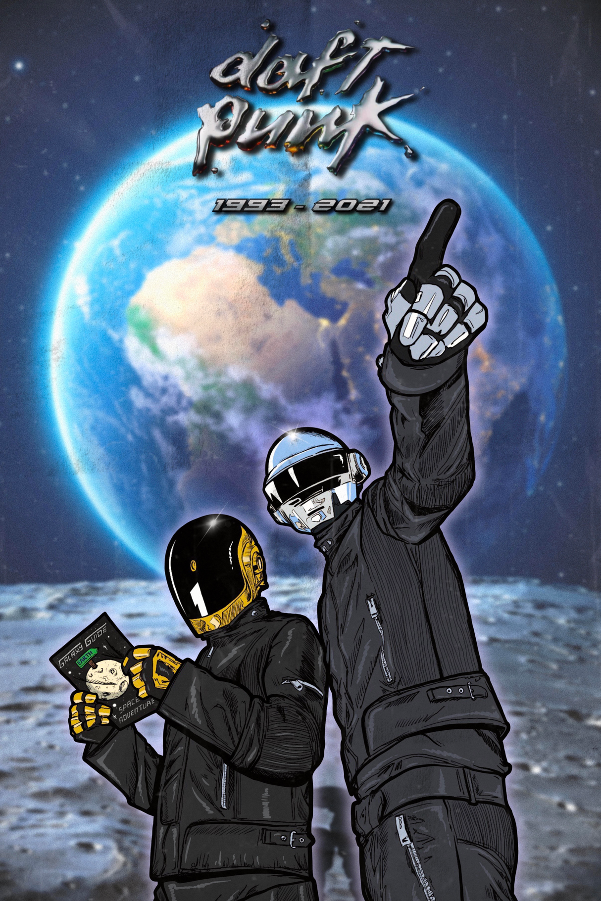 Daft Punk 'Sounds of the Future' Poster