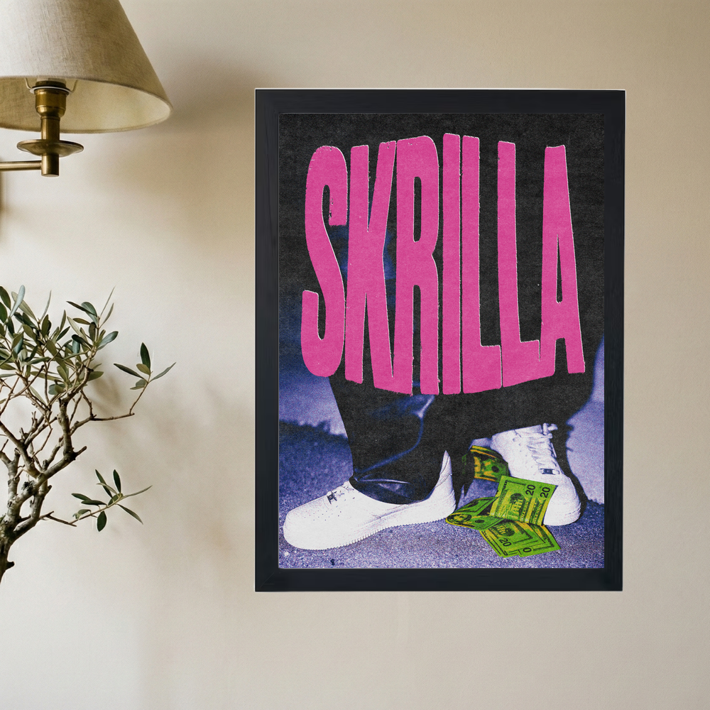 Kodak Black 'Skrilla Steppin' 'Poster - Mockup 2