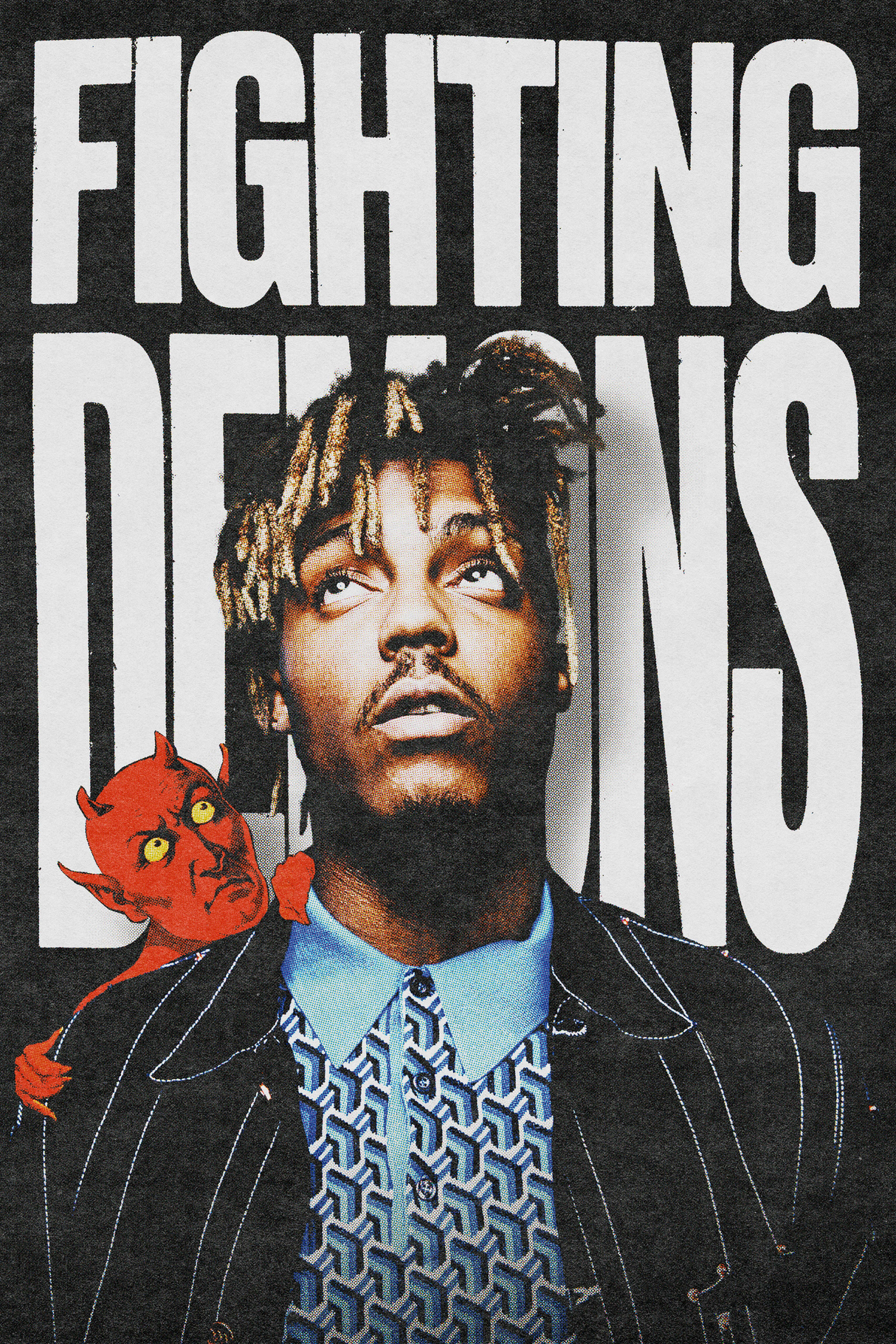 Juice Wrld 'Fighting Demons' Poster