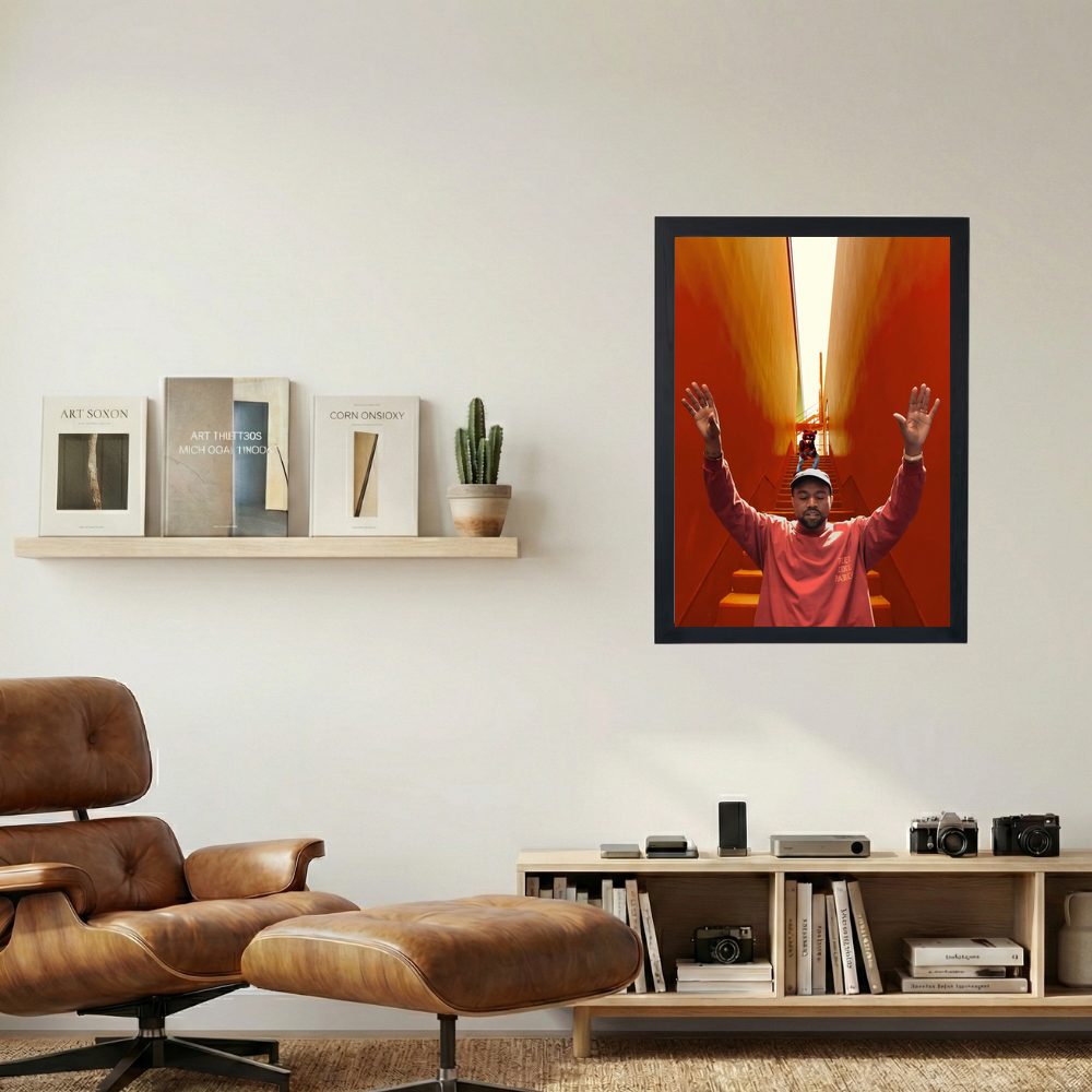 Kanye West 'Feel like Pablo' Poster - Mockup 1