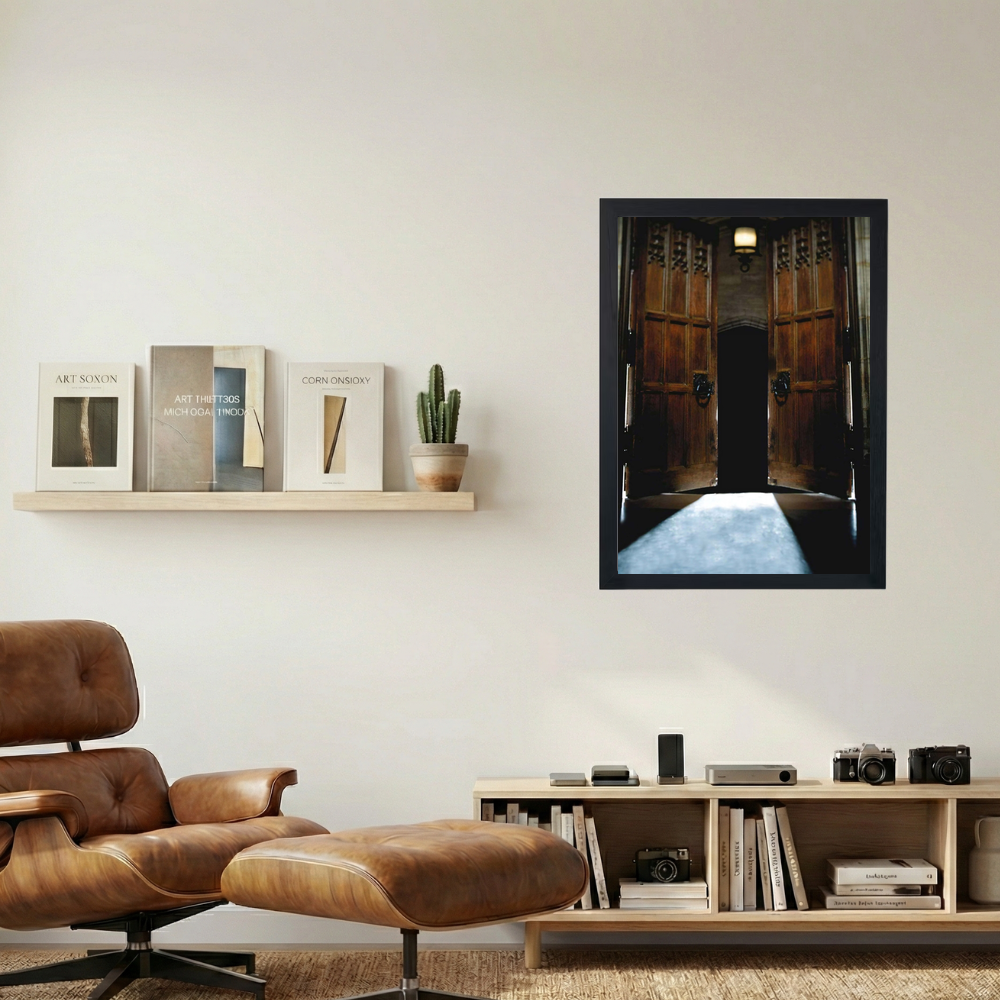 Kanye West 'Late Registration Doors' Poster - Mockup 1