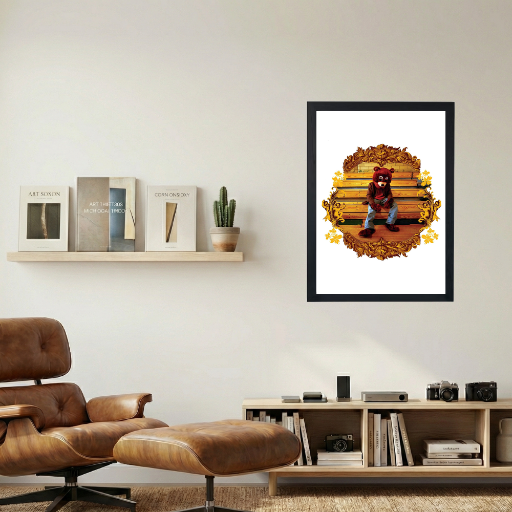 Kanye West 'TCD Simple' Poster - Mockup 1