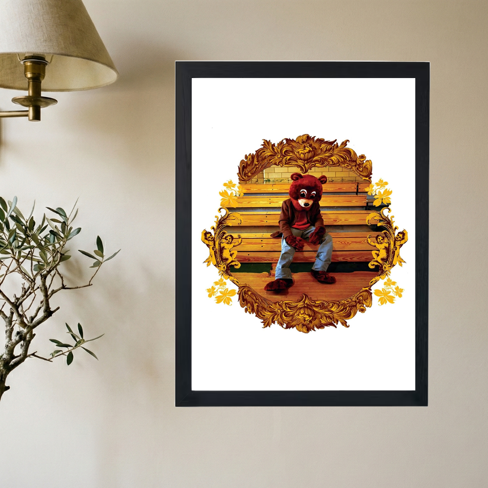 Kanye West 'TCD Simple' Poster - Mockup 2