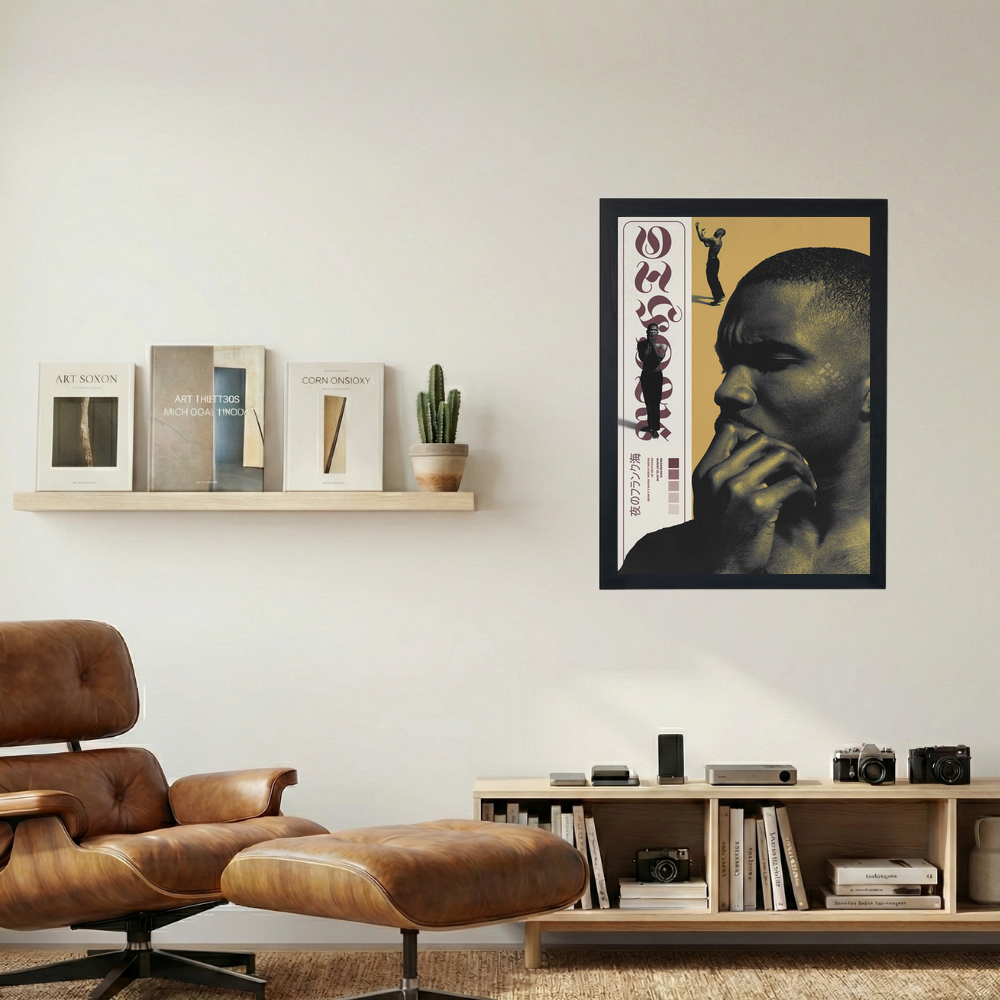 Frank Ocean 'Endless Thoughts' Poster - Mockup 1