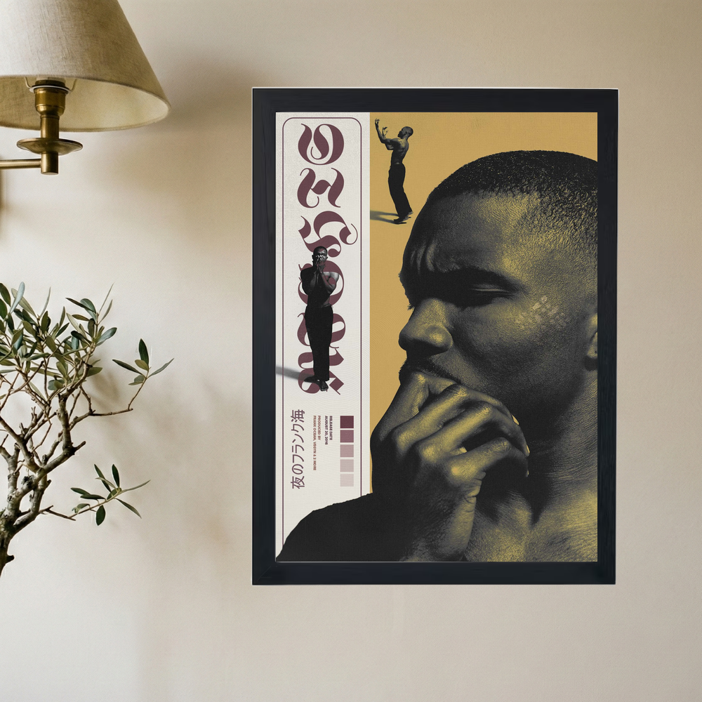 Frank Ocean 'Endless Thoughts' Poster - Mockup 2