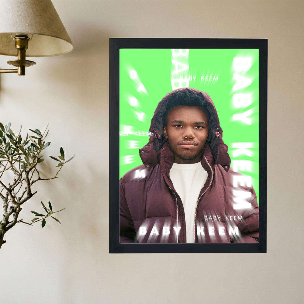 Baby Keem 'Cyber Activities' Poster - Mockup 2