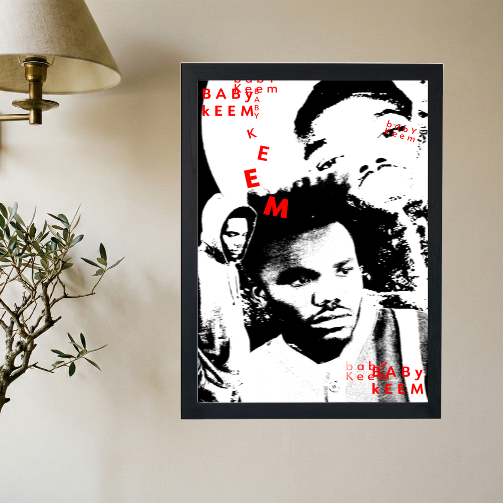 Baby Keem 'All Over' Poster - Mockup 2