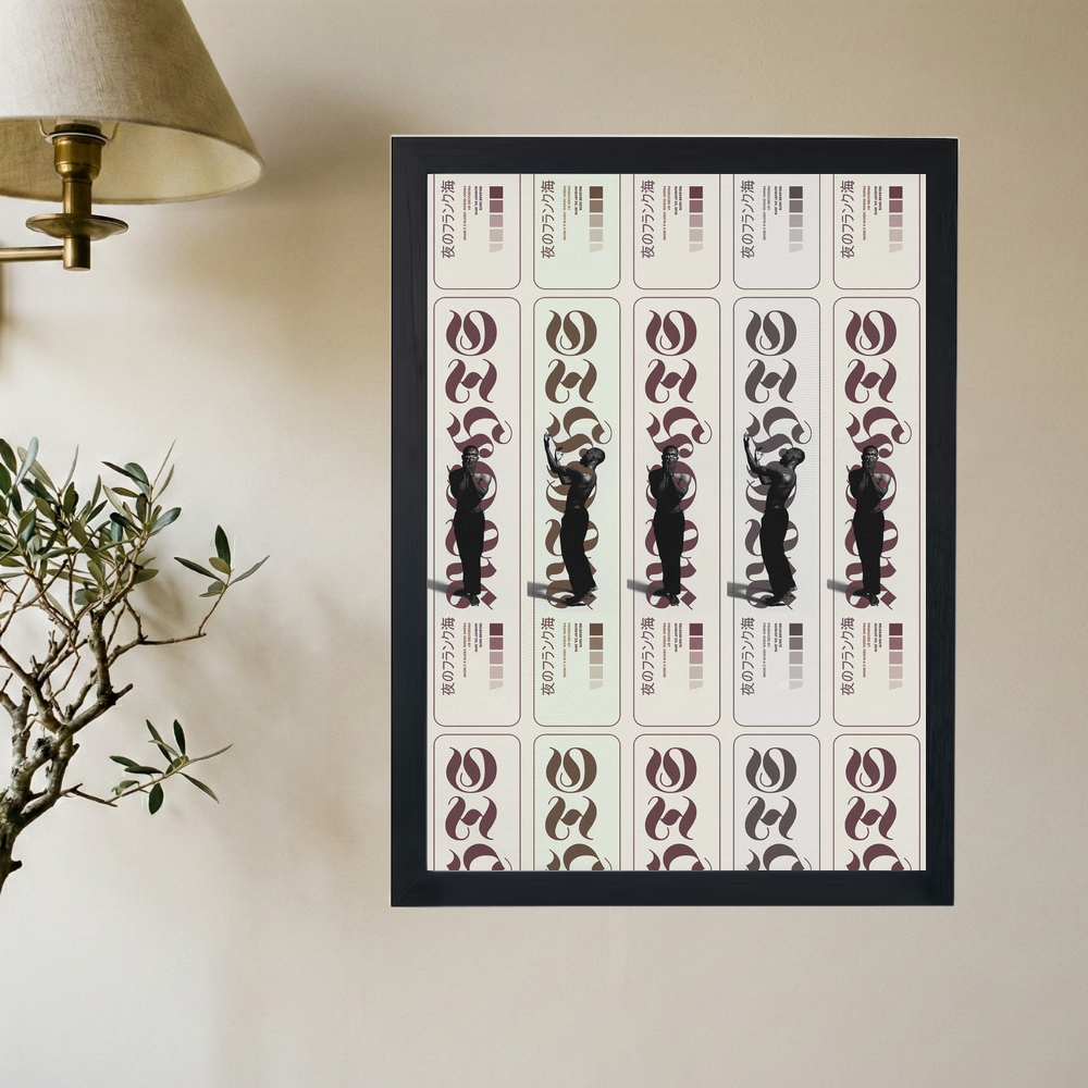 Frank Ocean 'Endless Thoughts v2' Poster - Mockup 2