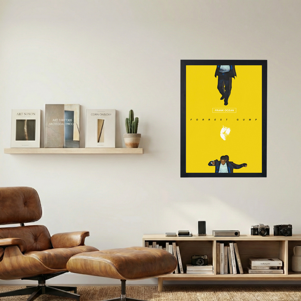 Frank Ocean 'Forrest Gump' Poster - Mockup 1