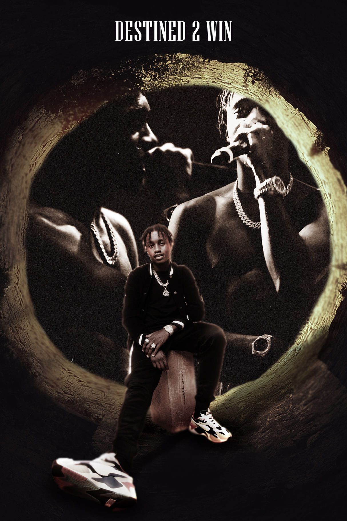 Lil Tjay 'Destined 2 Win' Poster