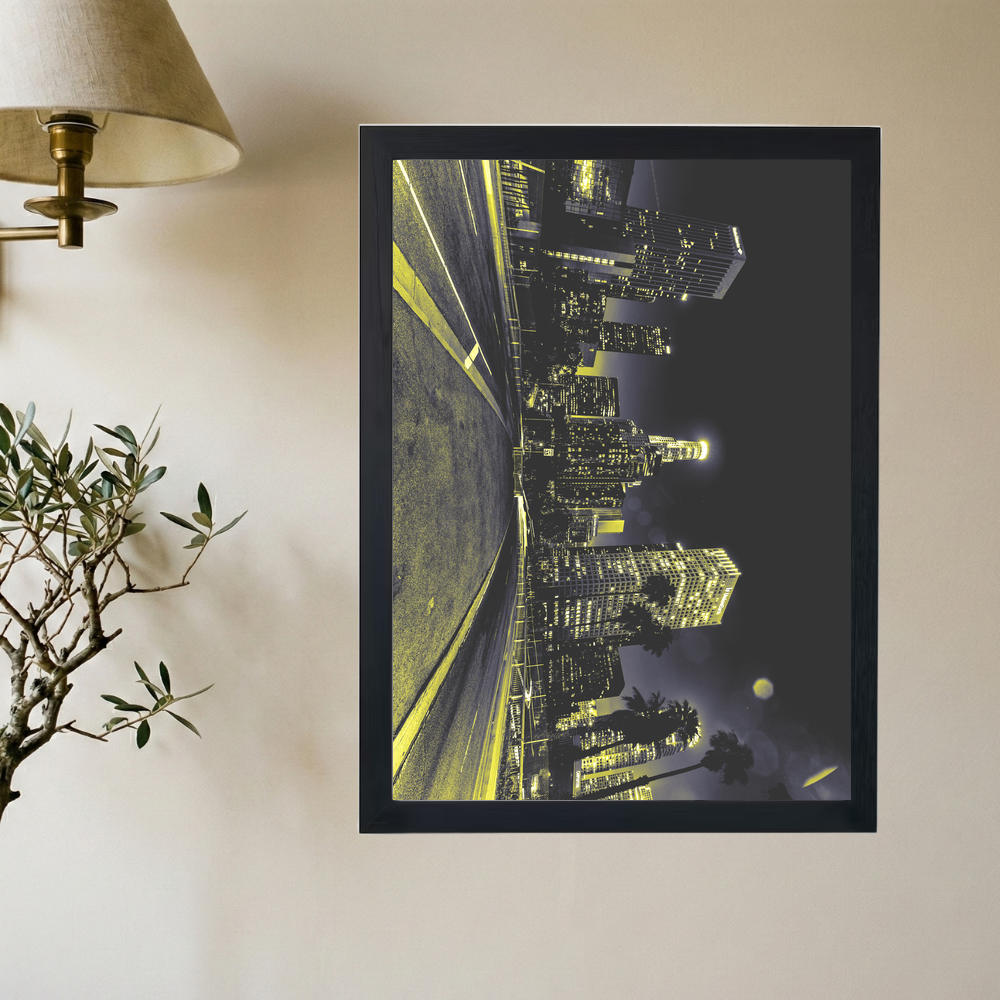 Los Angeles Speed' Poster - Mockup 2