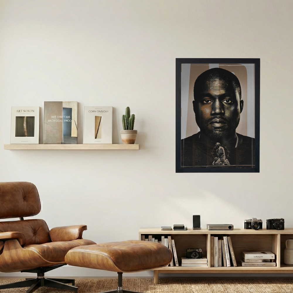 Kanye West 'Better Yourself' Poster - Mockup 1