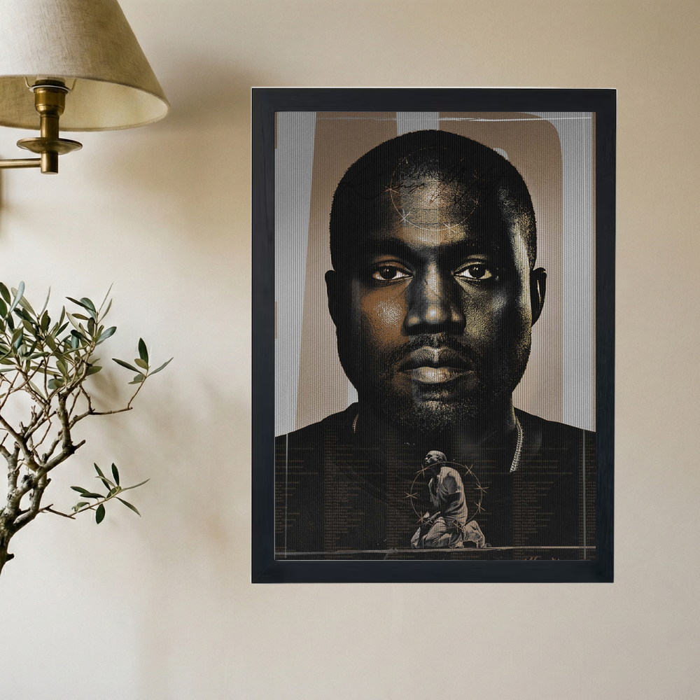 Kanye West 'Better Yourself' Poster - Mockup 2