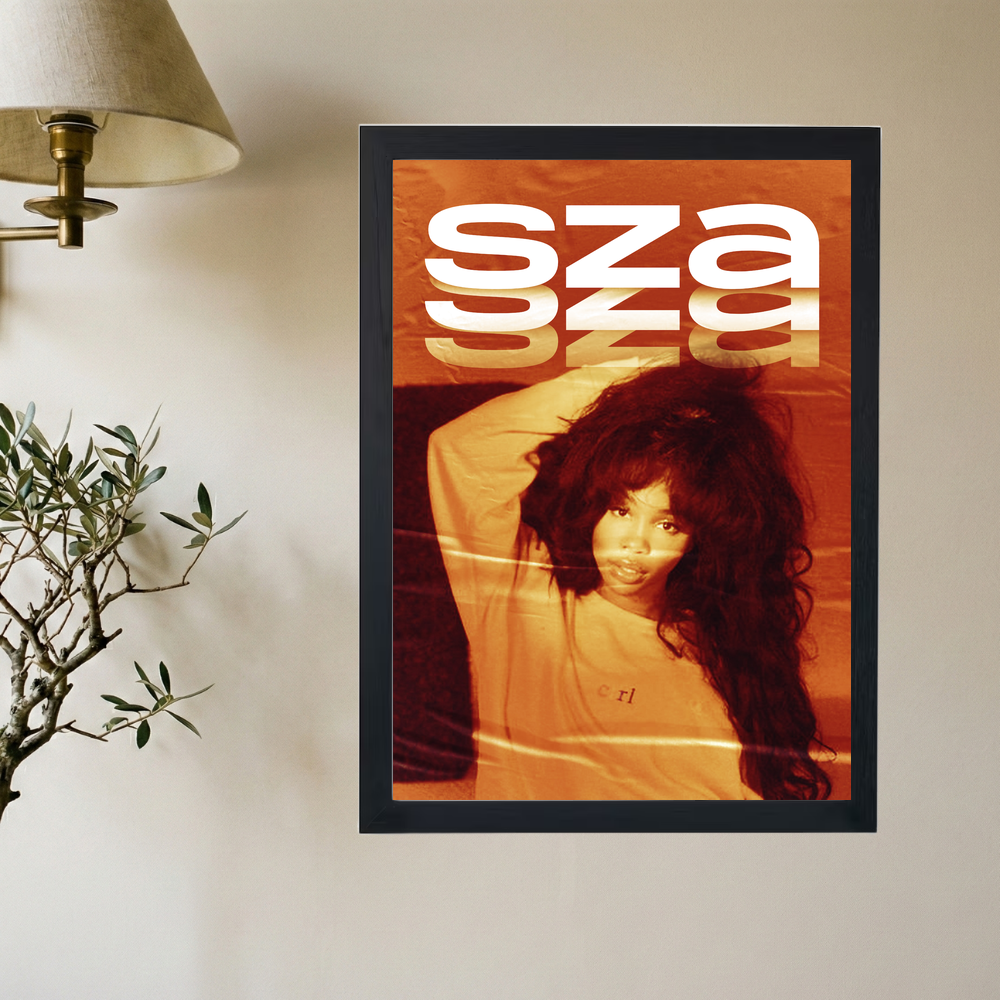 SZA 'CTRL' Poster - Mockup 2